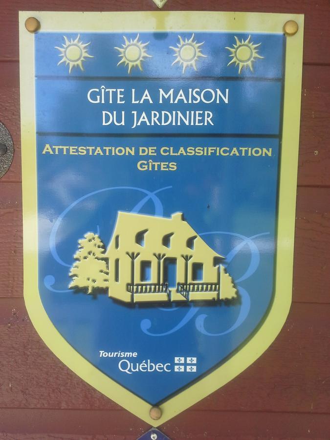 Gite La Maison Du Jardinier Venise-en-Québec Buitenkant foto
